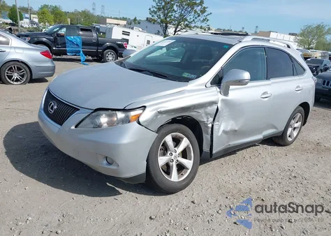 2010 Lexus Rx 350 from USA, damaged, VIN 2T2BK1BA2AC053297